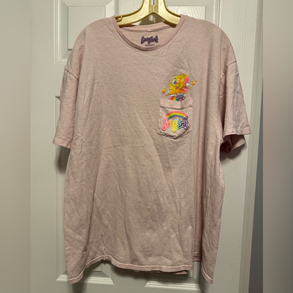 SpongeBob Lisa Frank Collab Tshirt